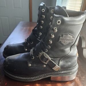 Harley Davidson Men's Size 10 Motorcycle Riding Boots